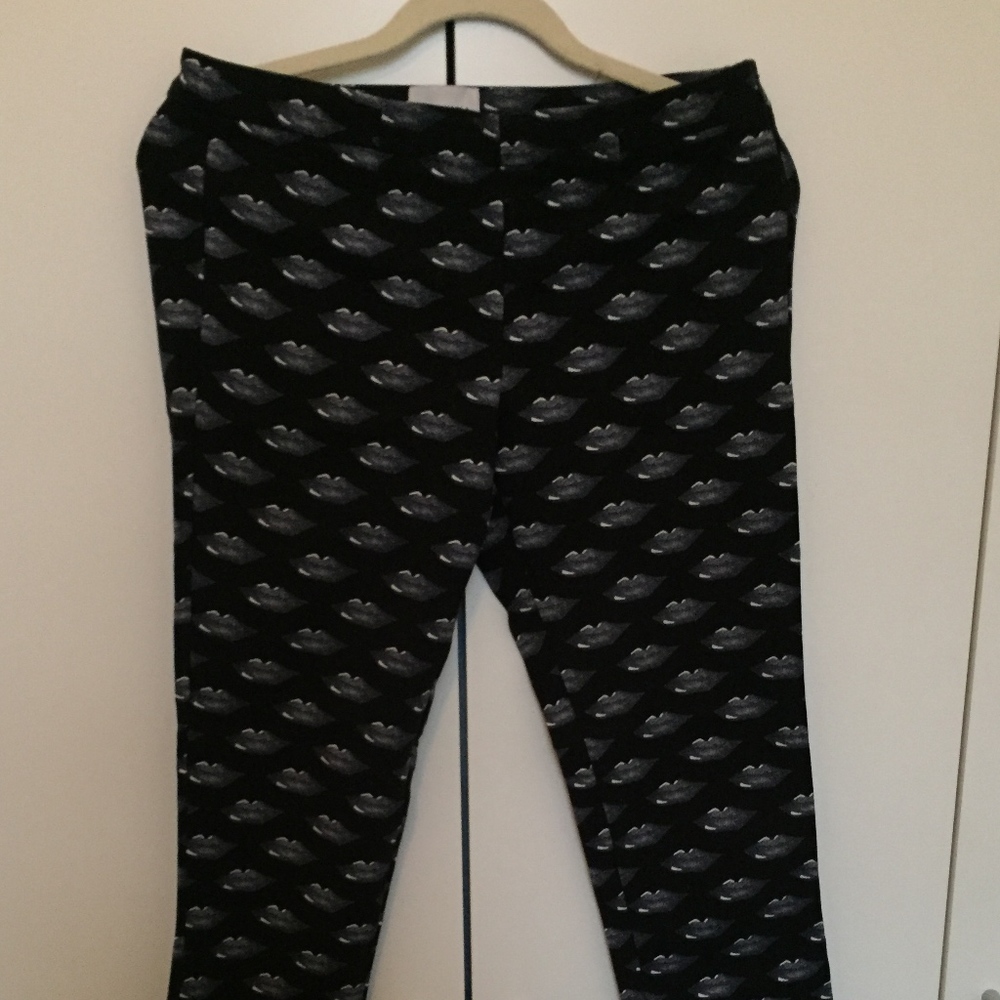 Bimba y Lola Kiss stamp pants